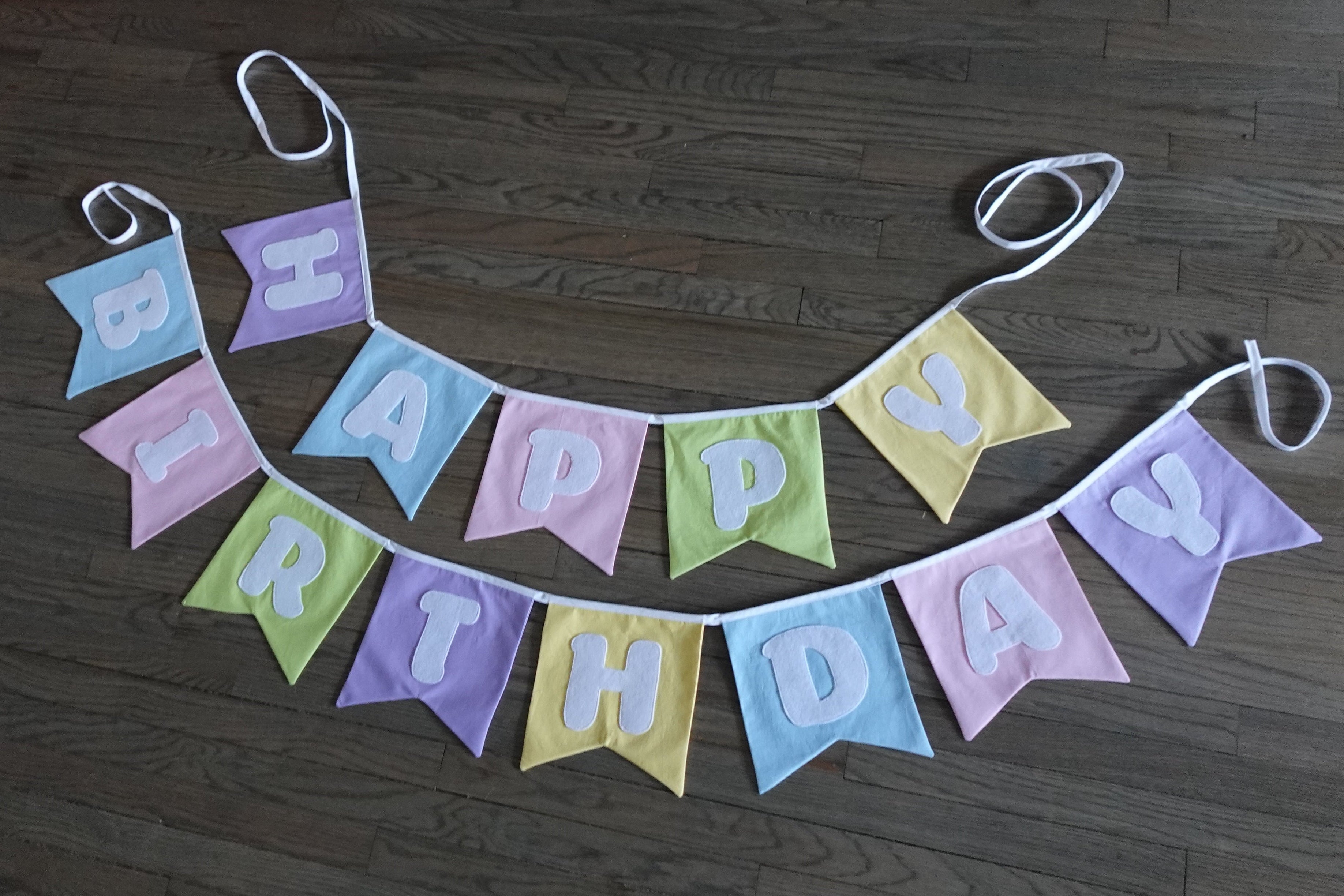 Reusable Birthday Banners