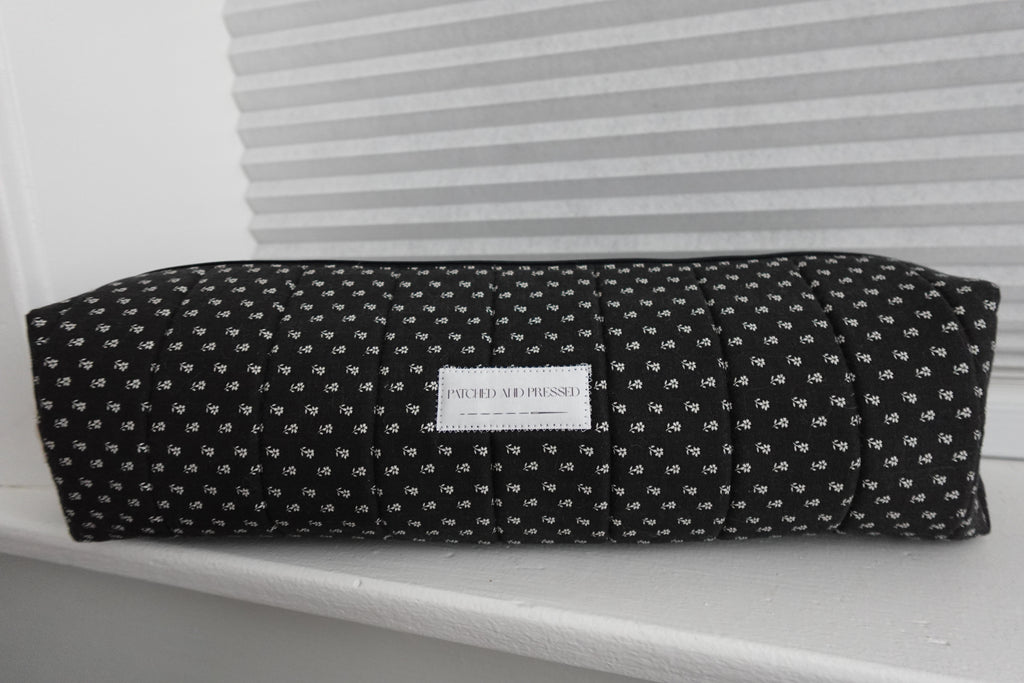Quilted hot tool travel bag