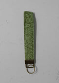 Fabric wristlet keychain