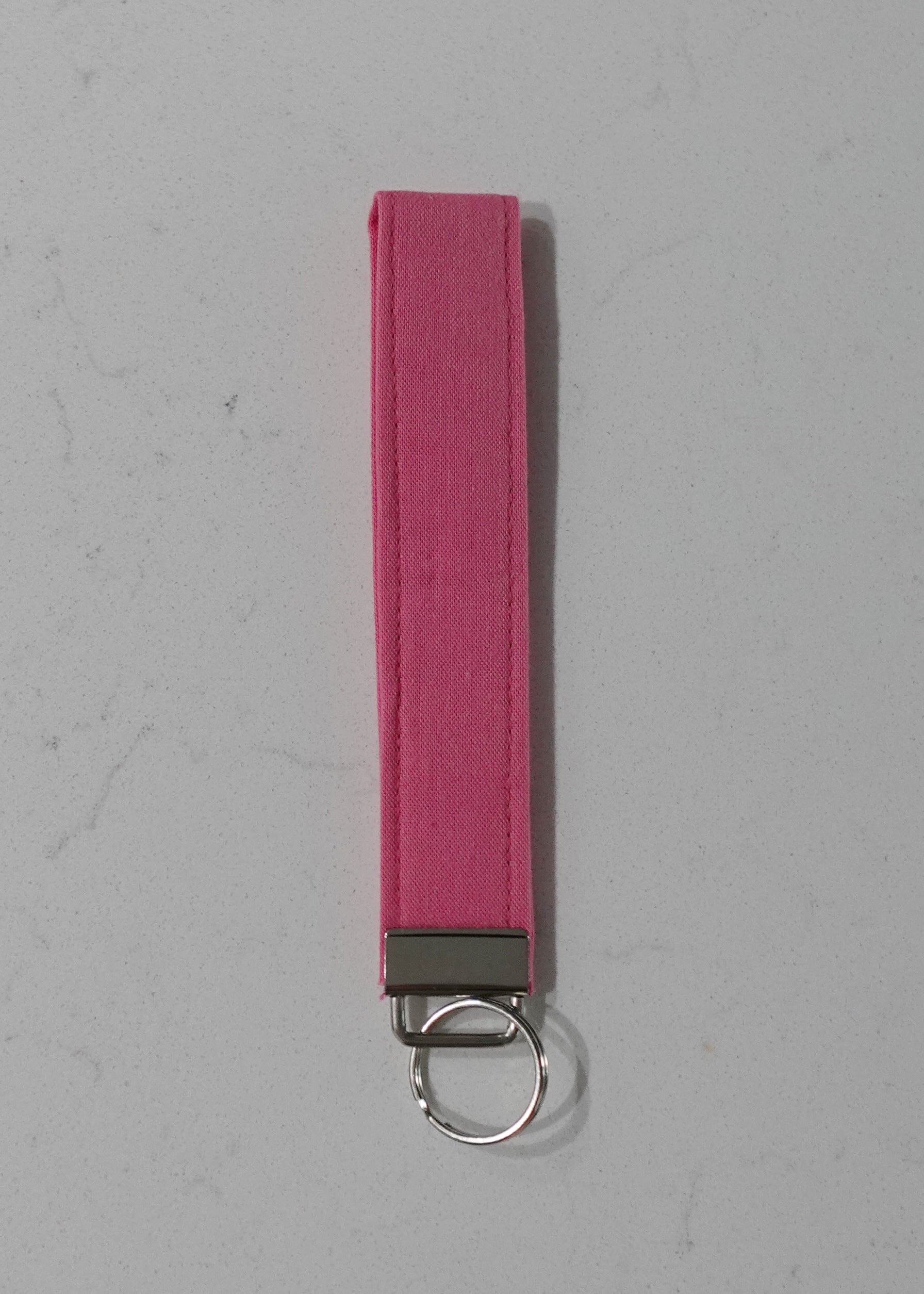 Fabric wristlet keychain