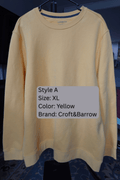 Custom sports team applique crew neck