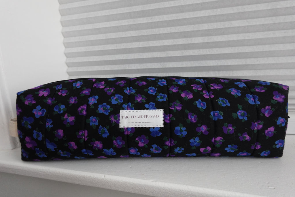 Quilted hot tool travel bag