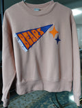 Chicago Bears applique crew neck