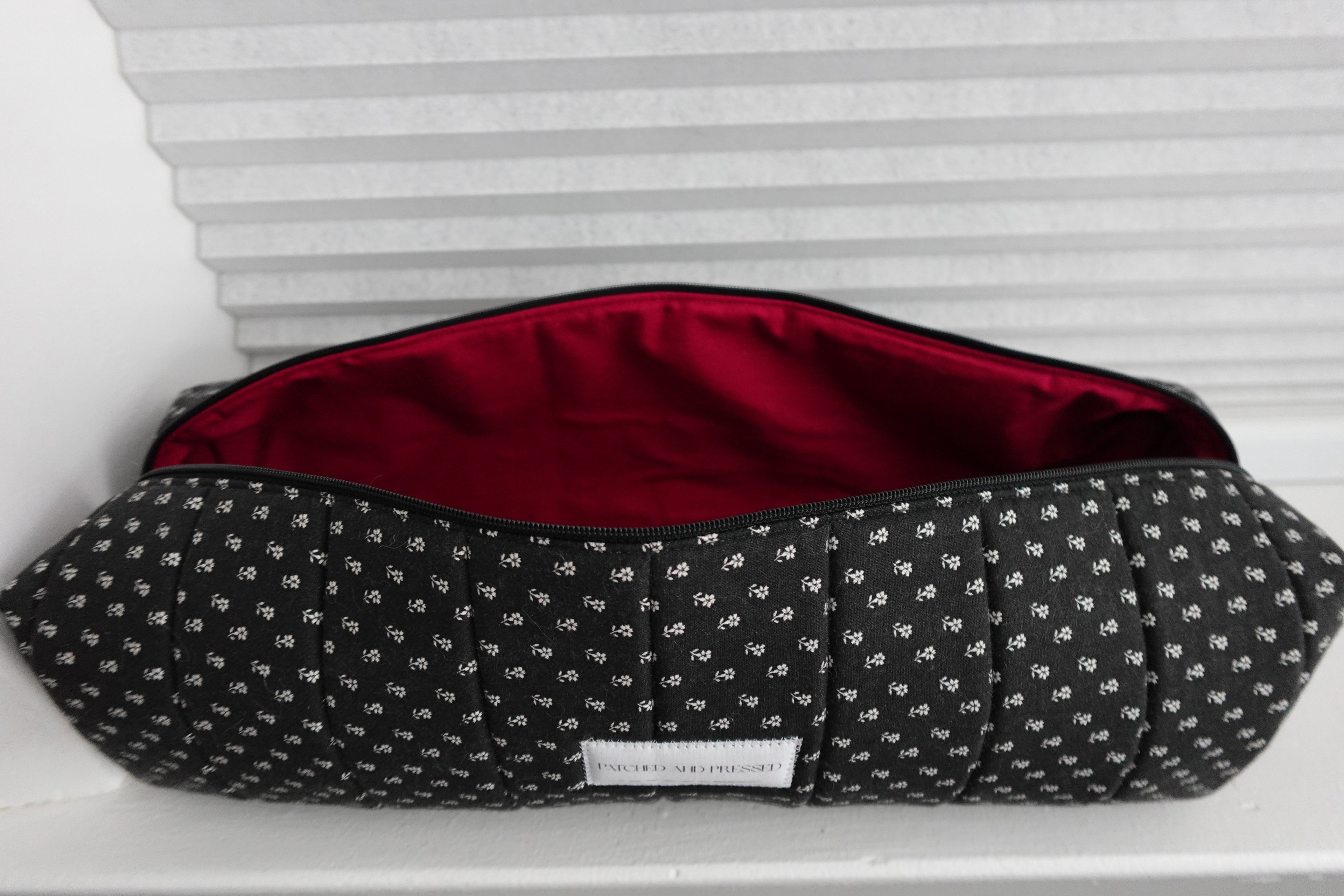 Quilted hot tool travel bag