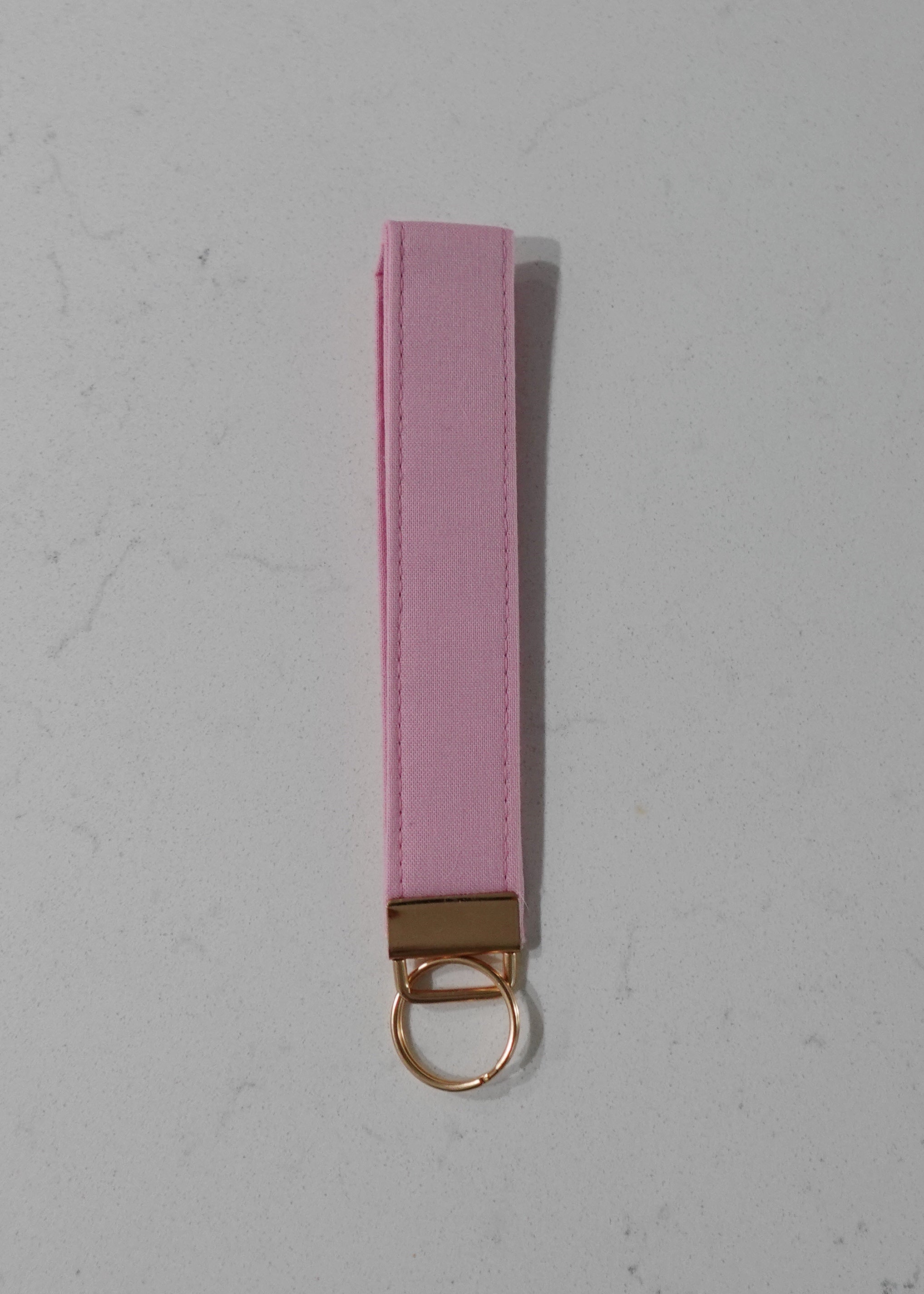 Fabric wristlet keychain