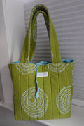 Medium quilted tote bag
