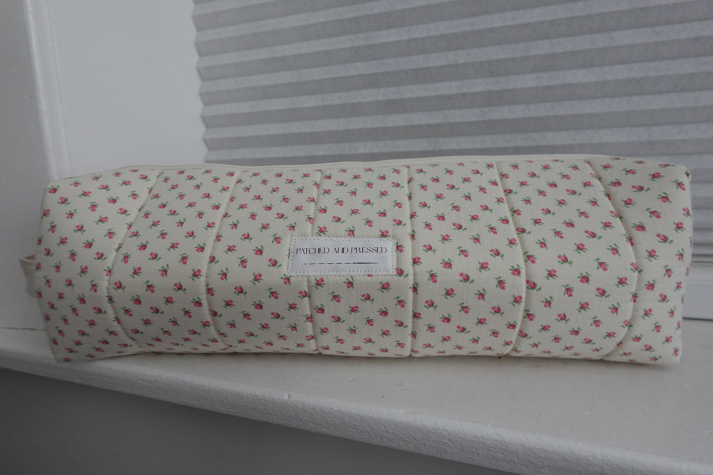 Quilted hot tool travel bag