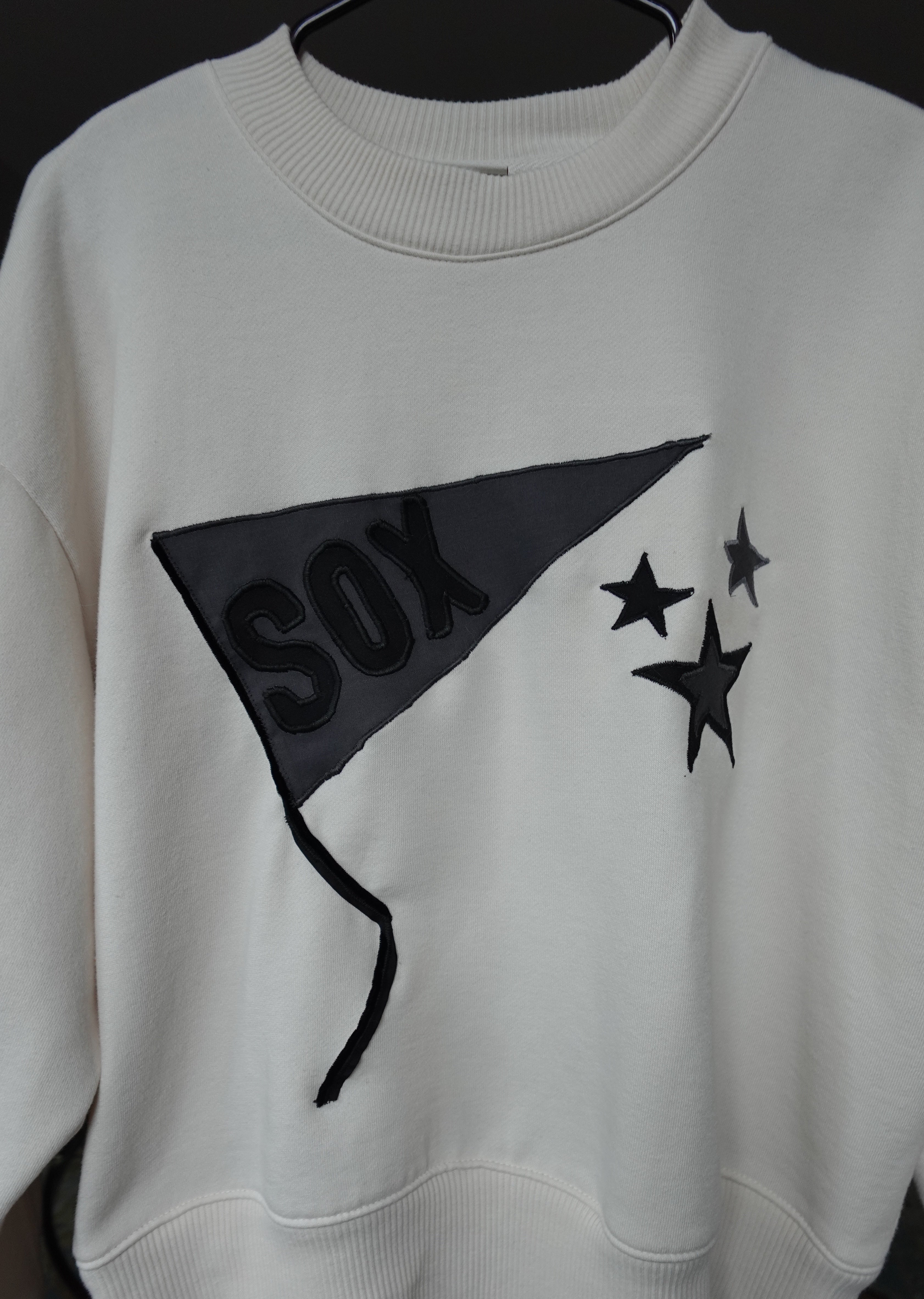 Chicago white sox applique crew neck