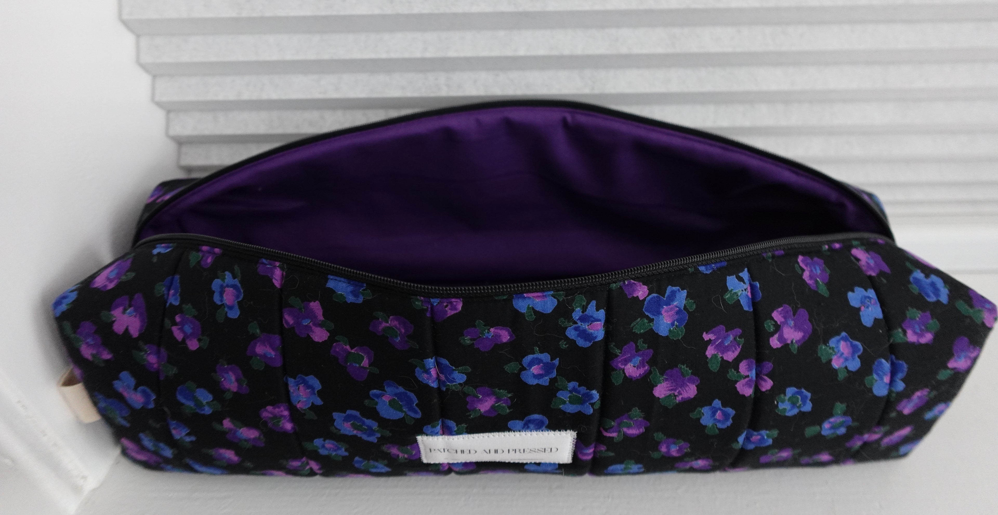 Quilted hot tool travel bag
