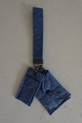 Fabric wristlet keychain