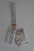 Fabric wristlet keychain