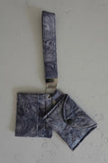 Fabric wristlet keychain