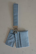 Fabric wristlet keychain