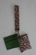 Fabric wristlet keychain